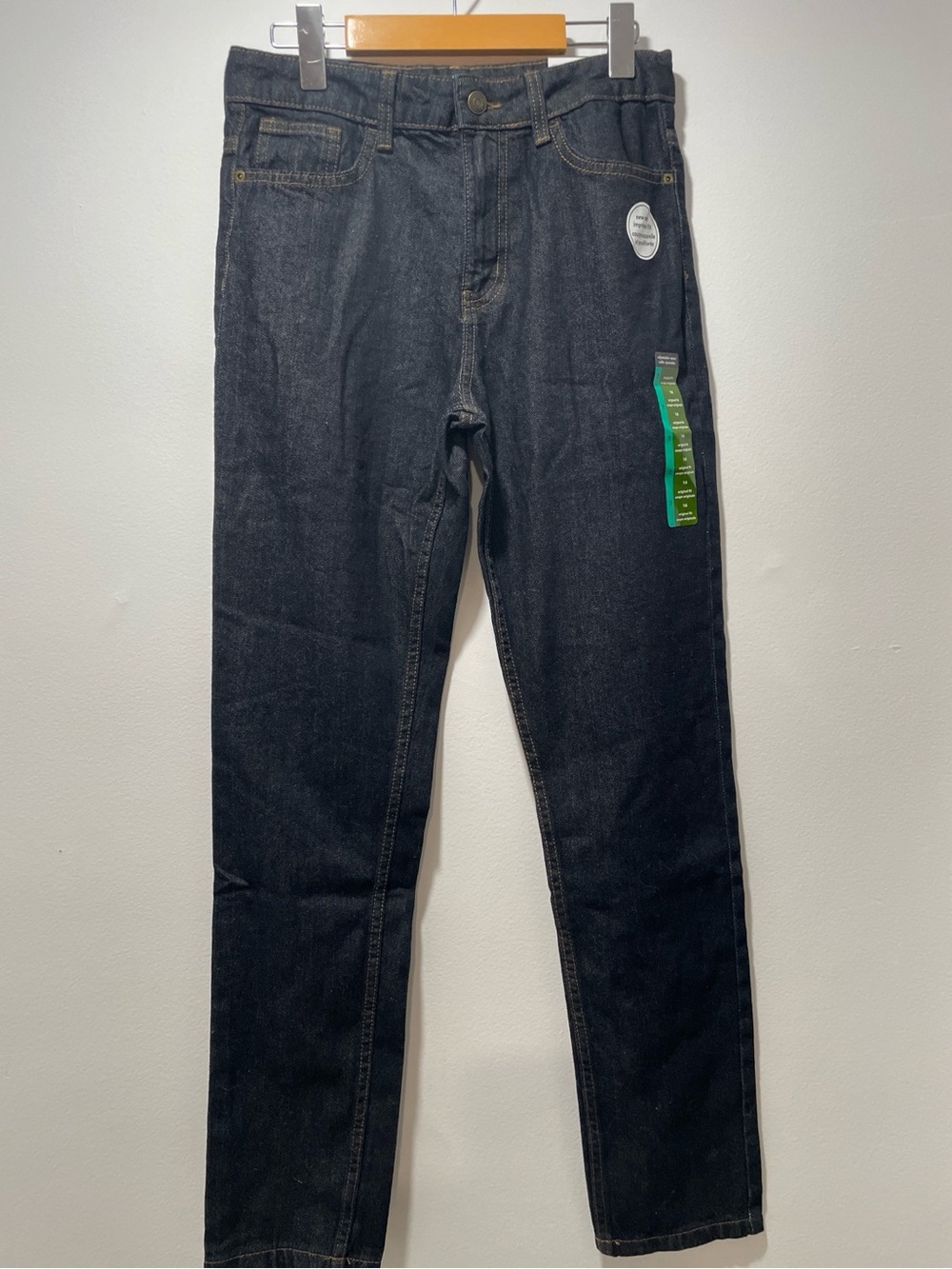 Slim Straight Dark Indigo Men's Jeans